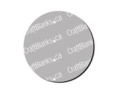 Acrylic Circle w hole or w out Blanks Laser Cut Design