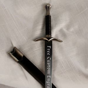Elven Dagger with Free Custom Engraving image 1