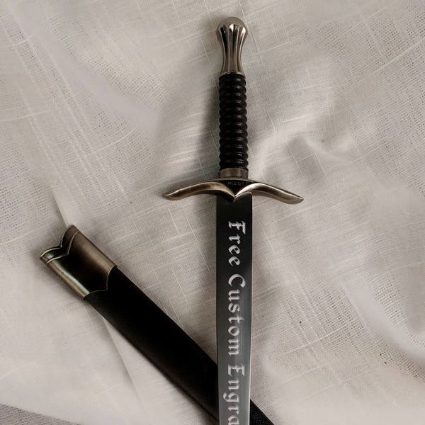 Elven Dagger with Free Custom Engraving