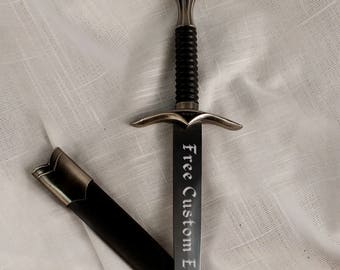 Elven Dagger with Free Custom Engraving