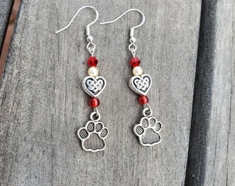 Pet Jewelry - Valentine's Day Earrings!