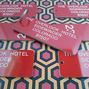Room 217 - The Overlook Hotel Key Fob - Inspired by The Shining Book
