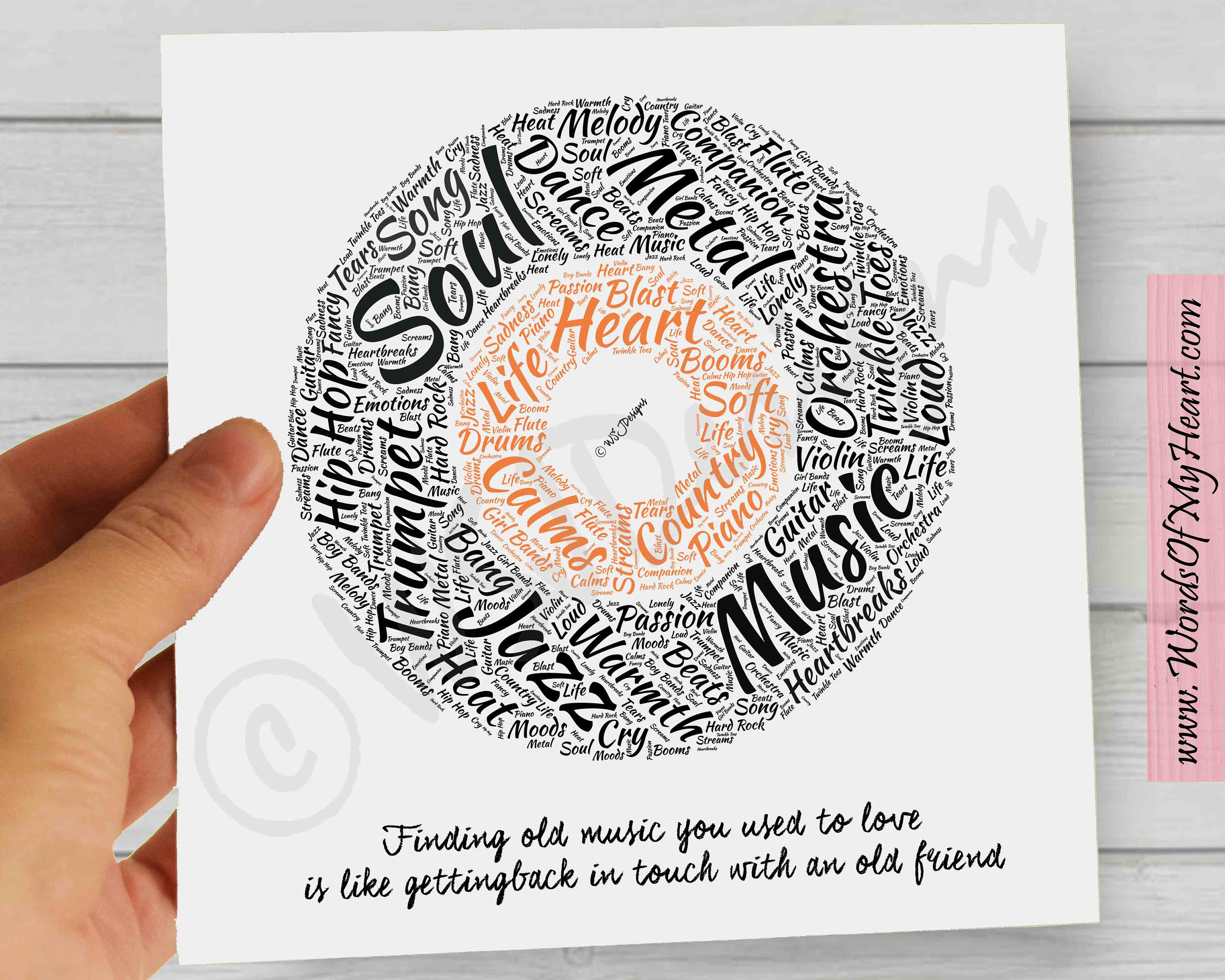 Printable Phonograph Record Word Art Quote Old Music Old Etsy