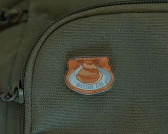 Horseshoe Bend Acrylic Pins |  Backpack Travel Pin | Exploring nature | Mountain Adventure | Gifts for Photographers