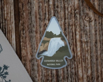 Cuyahoga Valley National Park Sticker | Ohio Souvenir, Vinyl Die Cut, Decal, Waterproof, Scratch Resistant, Window, Laptop, Hiking