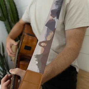 national park guitar strap