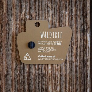 back of pin backing