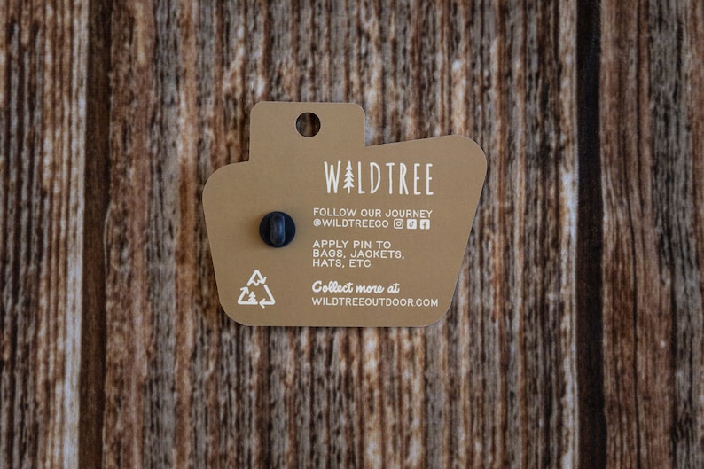 back of pin backing