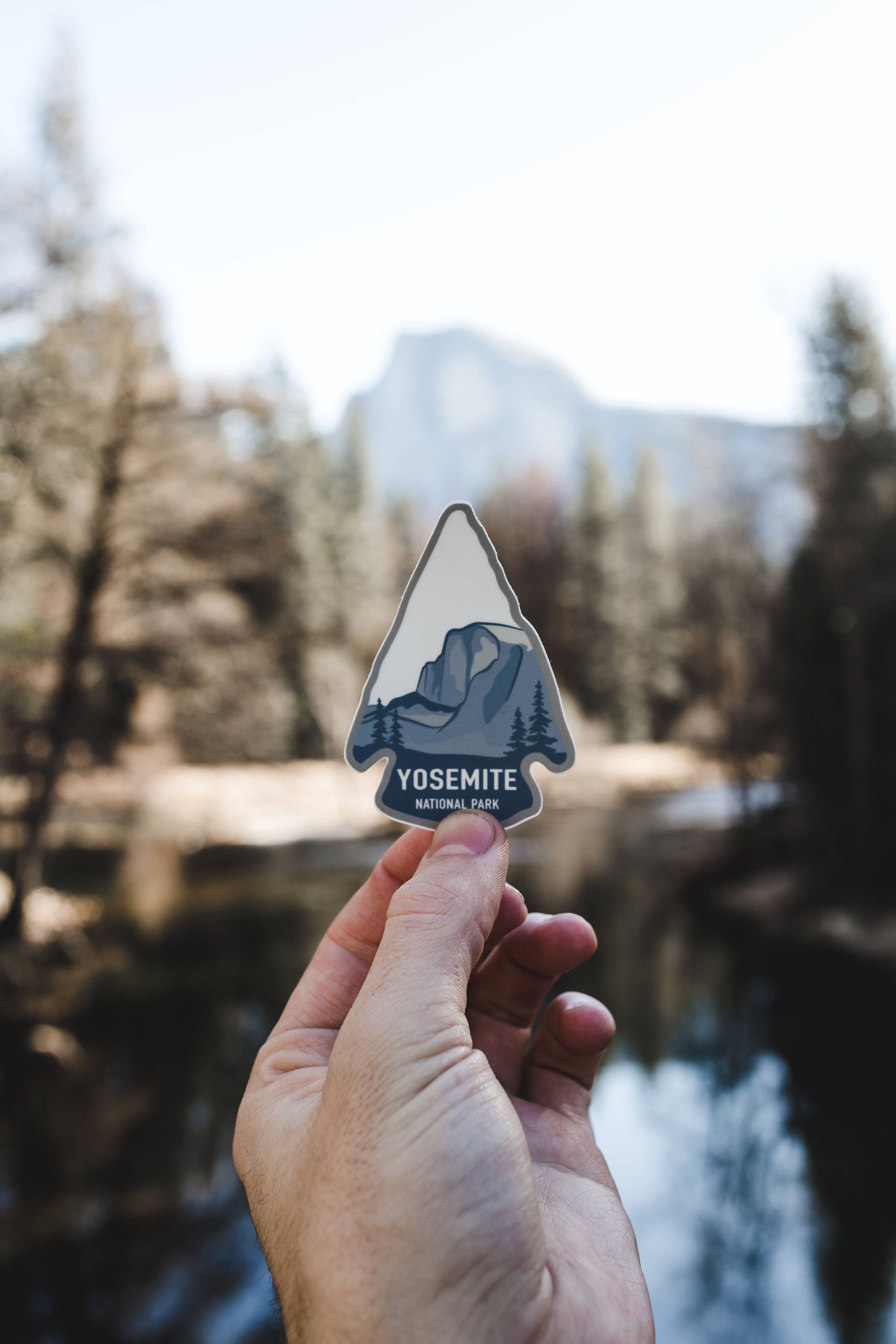 Yosemite National Park Sticker | Half Dome, California State Souvenir…