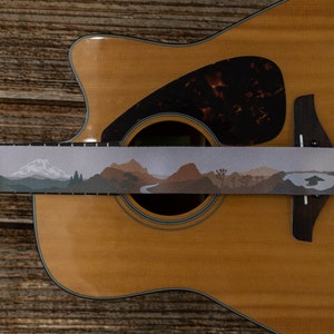 national park guitar strap