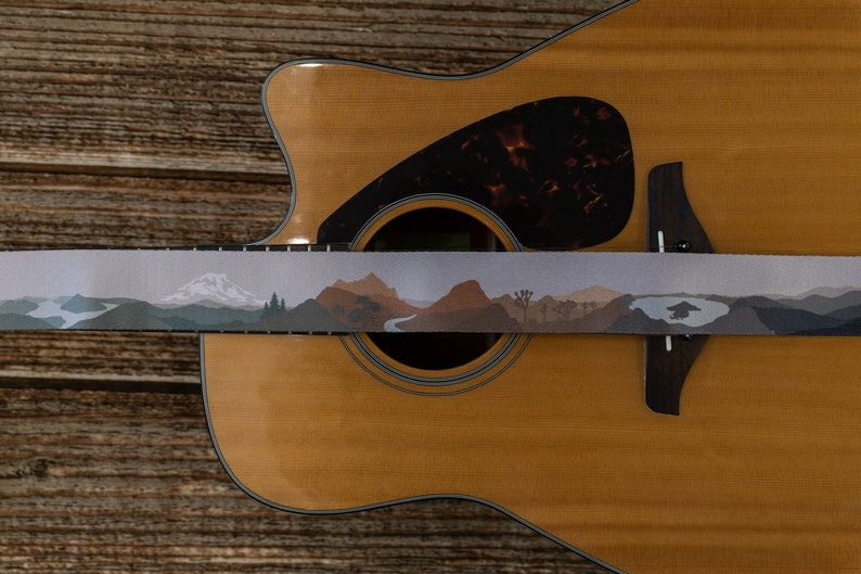 national park guitar strap