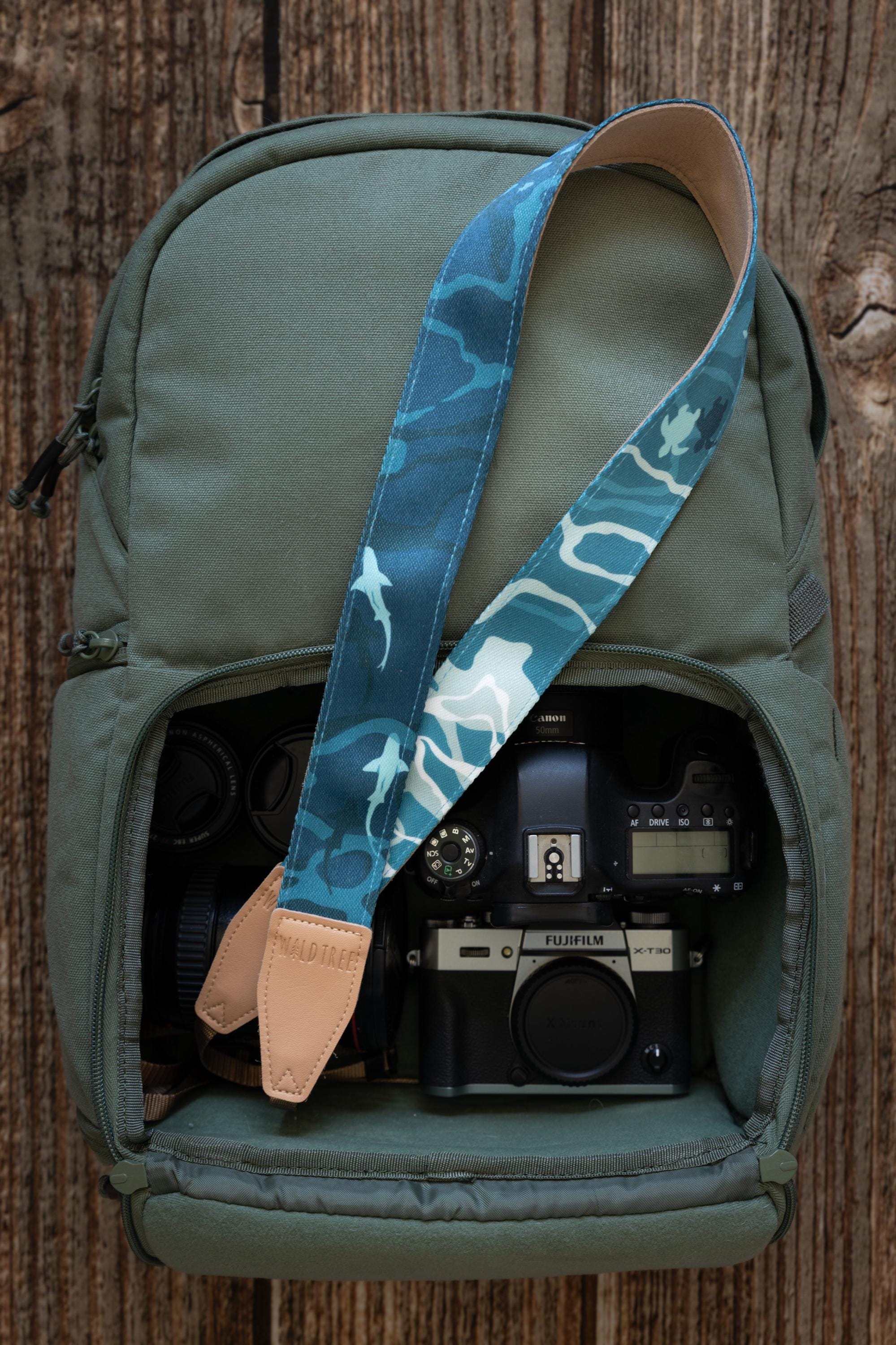 Biothane Camera Strap Ocean Camera Strap Design - Vegan Leather | Photography Accessories ...