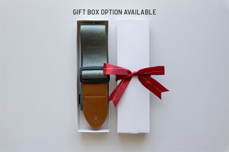 Gift box display. Gift box option available as add on purchase.