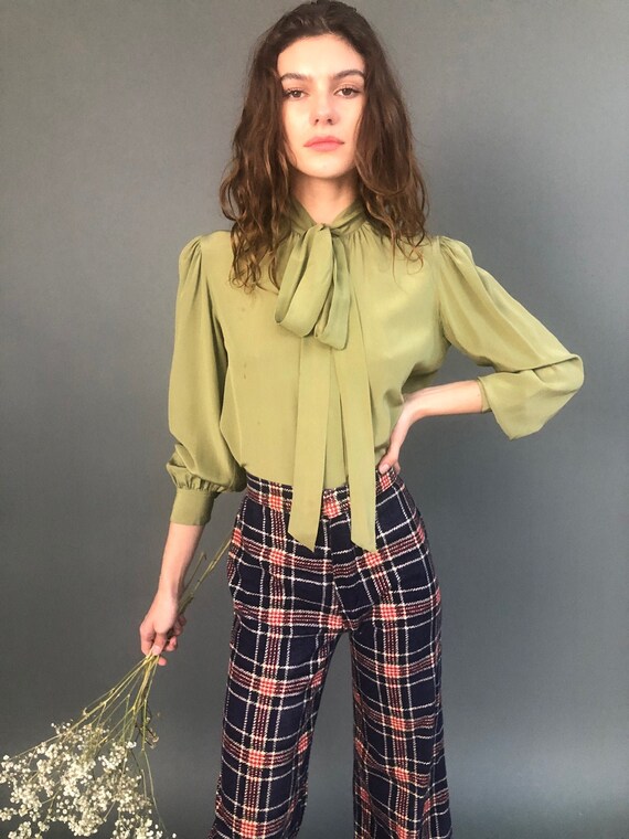 Apple Green 1970’s Yves Saint Laurent Rive Gauche