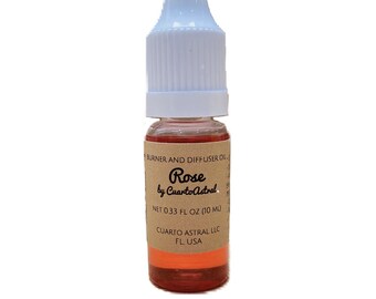 Rose by CuartoAstral Burner and Diffuser Oil