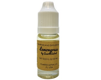 Lemongrass by CuartoAstral Burner and Diffuser Oil