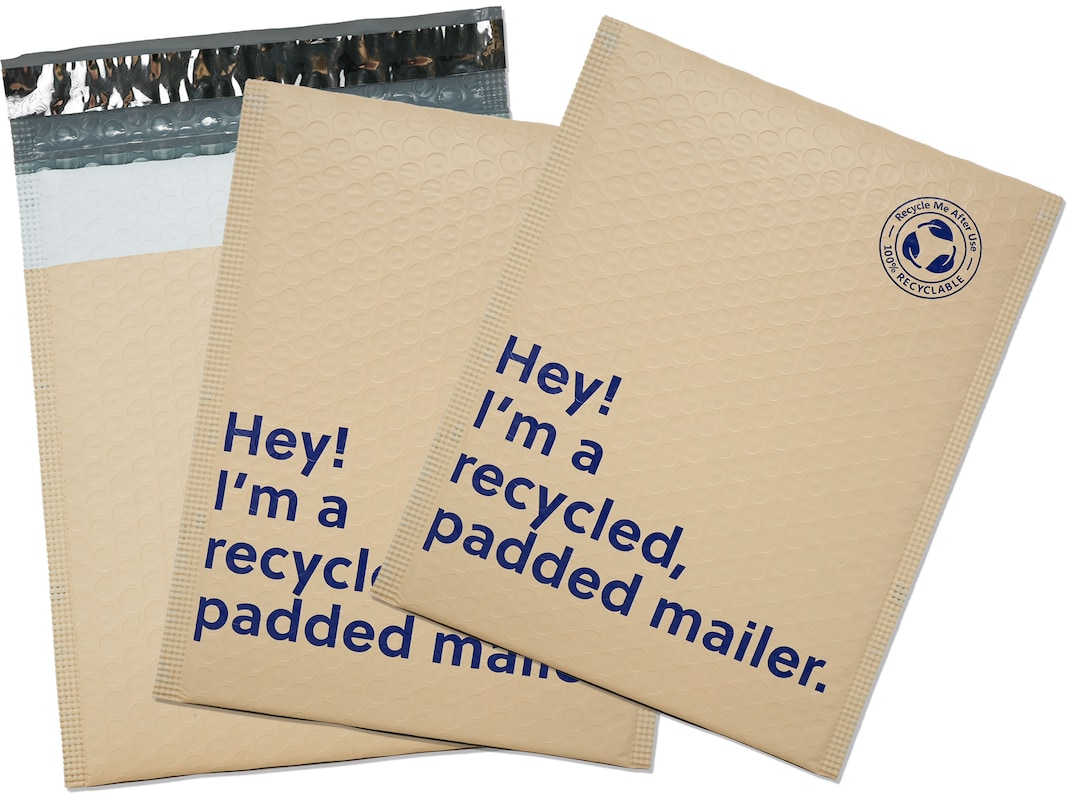 50 Buste Imbottite A Bolle Kraft Formato #0 (6x10 Pollici) Per - Foto 6