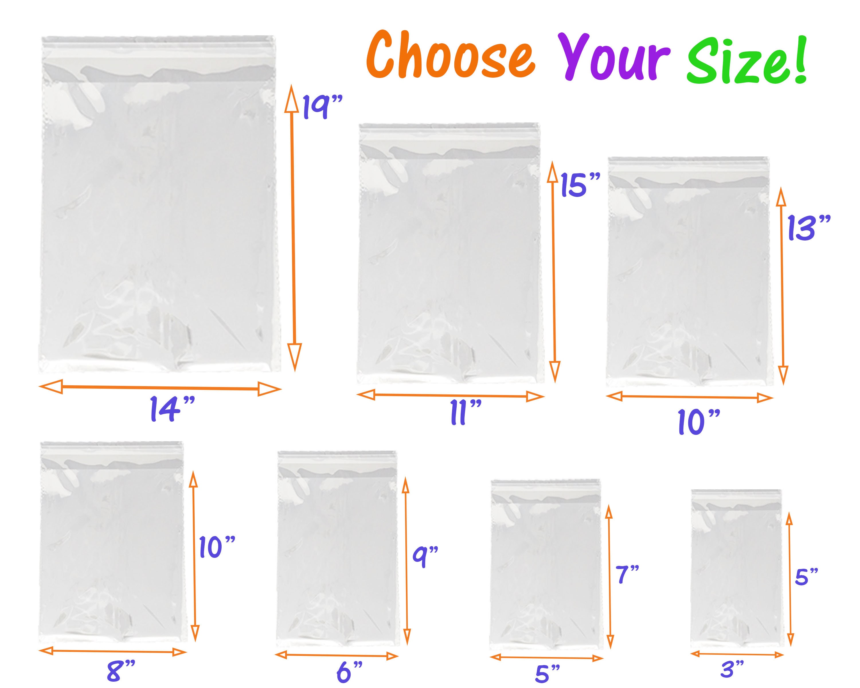 Resealable Plastic Bags Resealable Plastic Bags