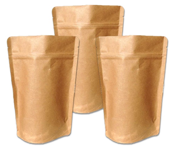 Kraft Food Packaging Bag, Stand Bags Food Storage