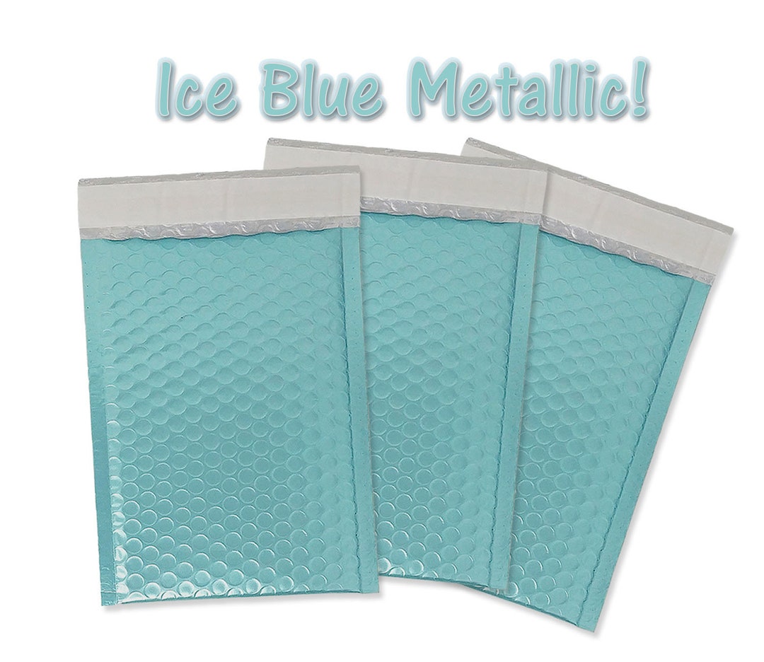Nude Pink Metallic Bubble Mailers 4x8, 5x9, 6x10, 8.5x12, 9x13 Padded