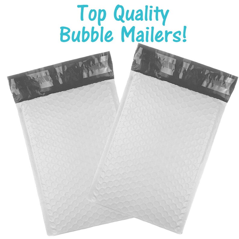 30 Pack 6x10 White Padded Poly Bubble Mailer Etsy