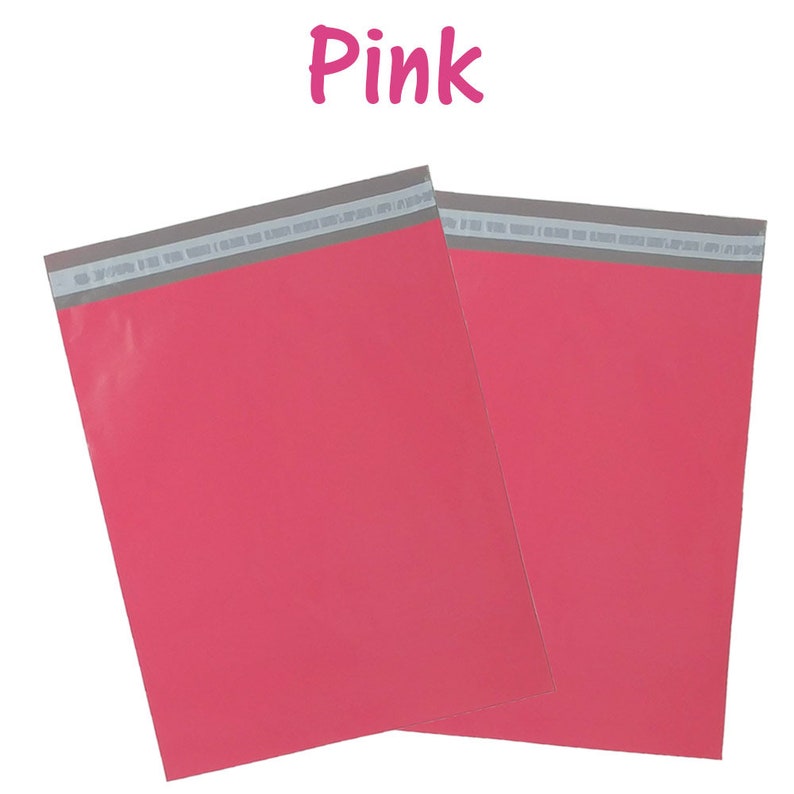 12x15.5 Shipping Bags 100 Pack 12x15.5 Poly Mailers Self Sealing Adhesive USPS Approved with Inner lining Pink Purple /& Sea Green Teal