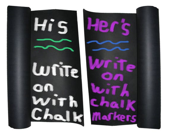 Matte Black Wrapping Paper Roll 30 Feet Chalkboard Gift Wrap Black