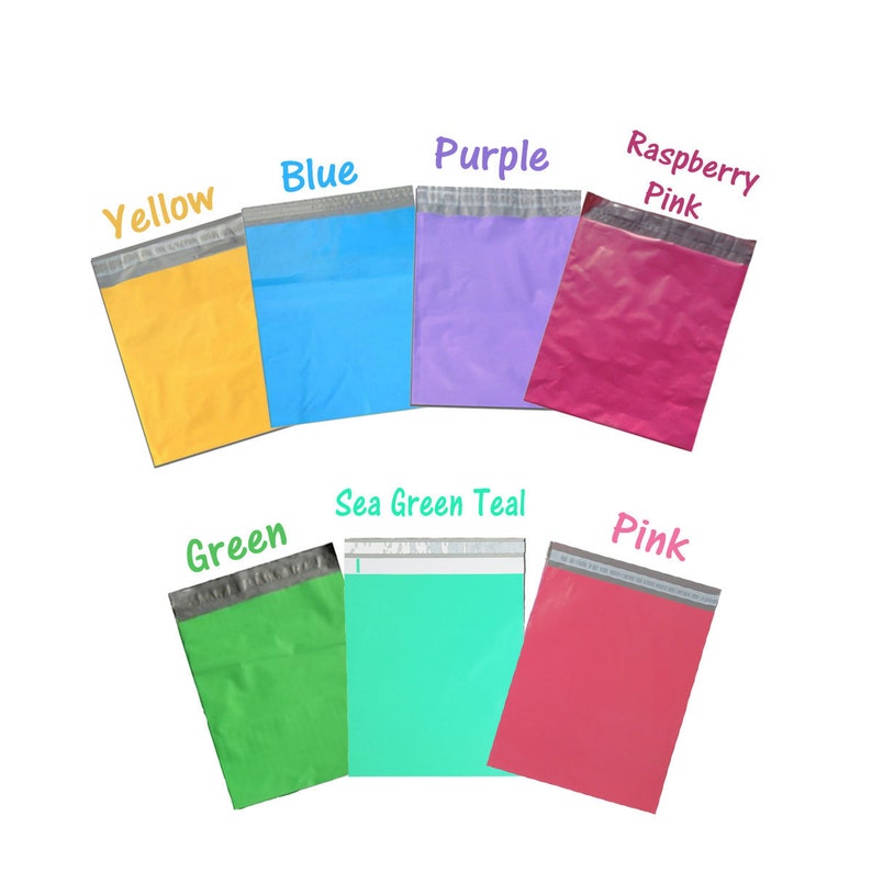 thumbnail interactive-video image 1 of Generic CutePackage 10x13 20ct Variety Mix Pack 10 Design Designer Poly... 1 of 14