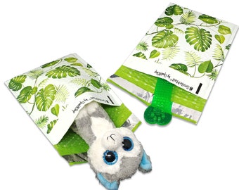 20 Pack Poly Bubble Mailers, 6x10" Tropical Banana Leaves ! Padded Envelope Mailers, Self Sealing Envelopes, Cushioned Peel & Seal Mail Bags