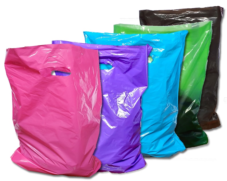 3 Sizes 30 Pack Plastic Merchandise Bags 9x12 12x15 Etsy