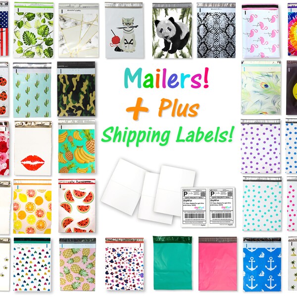 Custom Poly Mailers Etsy