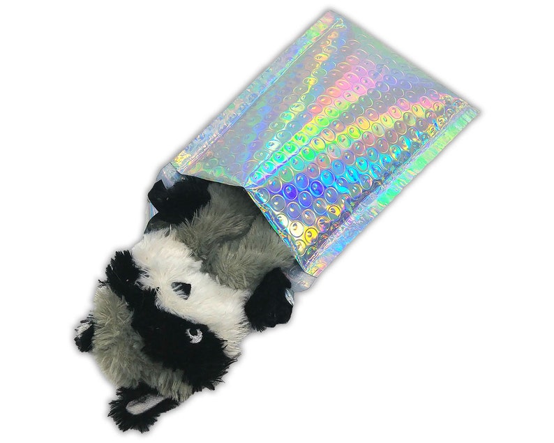 PUREVACY Silver Metallic Bubble Mailers, 7.5 X 11 Inch. Pack Of 250 Bubble Mailers