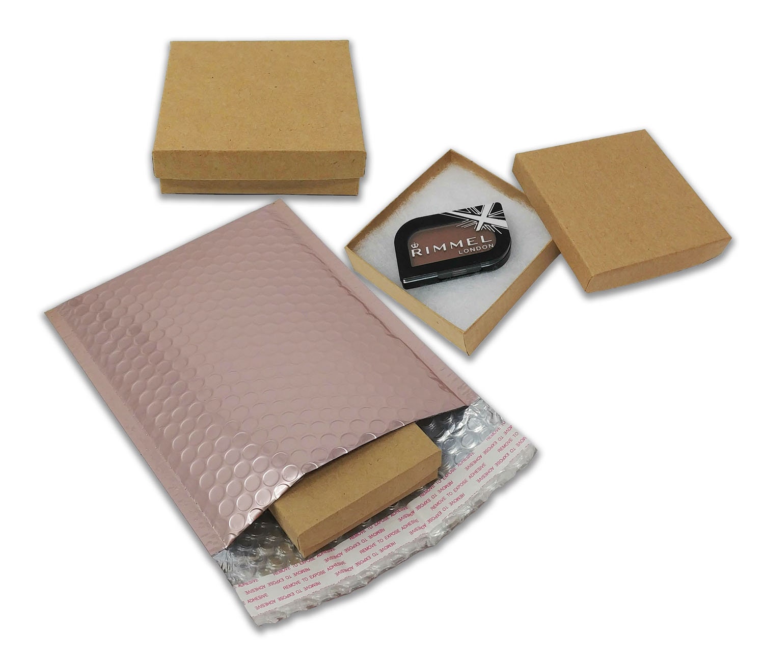 20 Pack 3.5x3.5x1 Cotton Filled Jewelry Gift Boxes Etsy