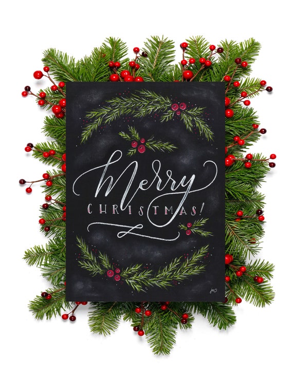 Christmas on sale chalkboard ideas