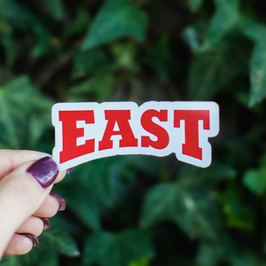 High School Musical Sticker, Sticker, East High School Sticker, Gift, Stickers, Laptop Stickers, Vinyl Stickers, Water Bottle Sticker