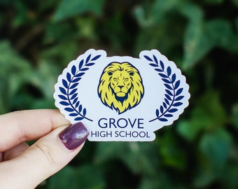Princess Diaries Sticker, Sticker, Grove High School Sticker, Gift, Stickers, Laptop Stickers, Vinyl Stickers, Water Bottle Sticker, Glossy
