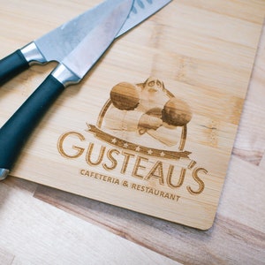 Ratatouille Cutting Board, Gusteaus, Serving Tray, Charcuterie Board, Kitchen, Gift, Decor, Home Decor, Housewarming, Party Platter