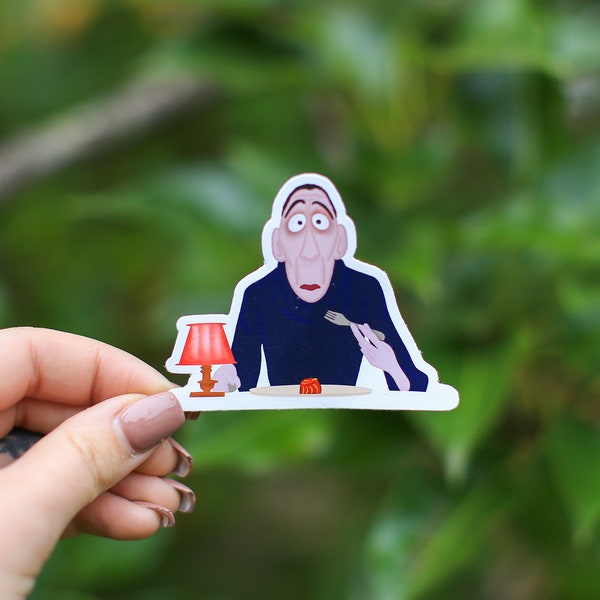 Ratatouille Sticker, Sticker, Anton Ego Sticker, Food Critic, Gift, Stickers, Stickers, Laptop Stickers, Vinyl Stickers, Glossy