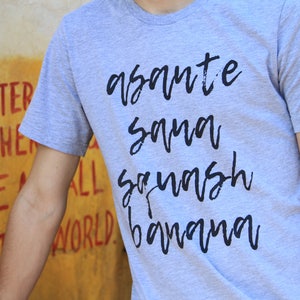 Lion King Shirt, Asante Sana Squash Banana Shirt, Rafiki, Animal Kingdom, Gift, Plus Size, Vacation Shirt, Family Shirt