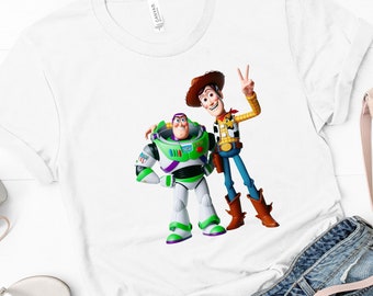 Woody and Buzz Shirt, Toy Story Shirt, Theme Park Shirt, Gift for Her, Gift For Him, Vacation Shirt, Family Shirts