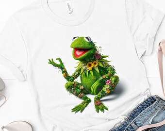 Kermit Shirt, Flower and Garden Shirt, Epcot Tee, Flower and Garden Festival, Gift for Her, Gift For Him, Vacation Shirt