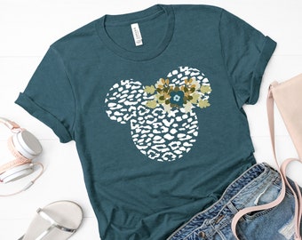 Mouse Shirt, Animal Kingdom Shirt, Cheetah Mouse Shirt, Mouse Tee, Gift, Plus Size, Vacation Shirt, Family Shirt