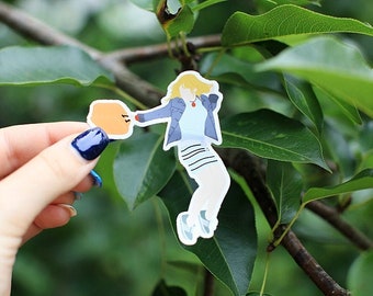 Lizzie McGuire Sticker, Sticker, Gift, Stickers, Laptop Stickers, Vinyl Stickers, Water Bottle Sticker, Glossy