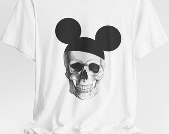 Skeleton Shirt, Halloween Shirt, Magic Kingdom Shirt, Happy Skeleton Tee, Gift, Plus Size, Vacation Shirt, Family Shirt