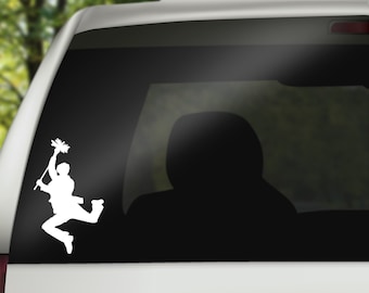 Mary Poppins Umbrella Nanny Wall Decal Window Sticker Design Handmade 4290
