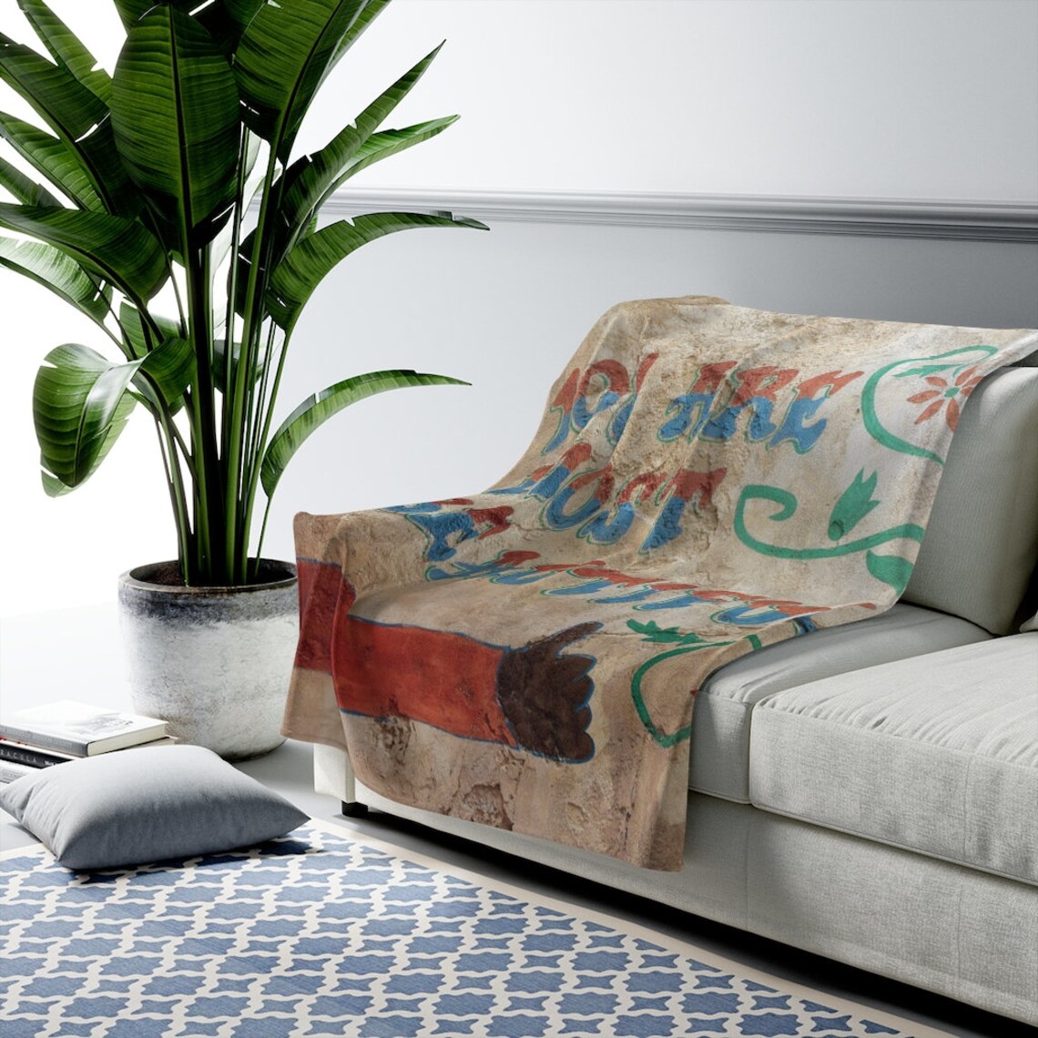 You Are Most Beautiful Blanket Blanket Throw Blanket Home Etsy