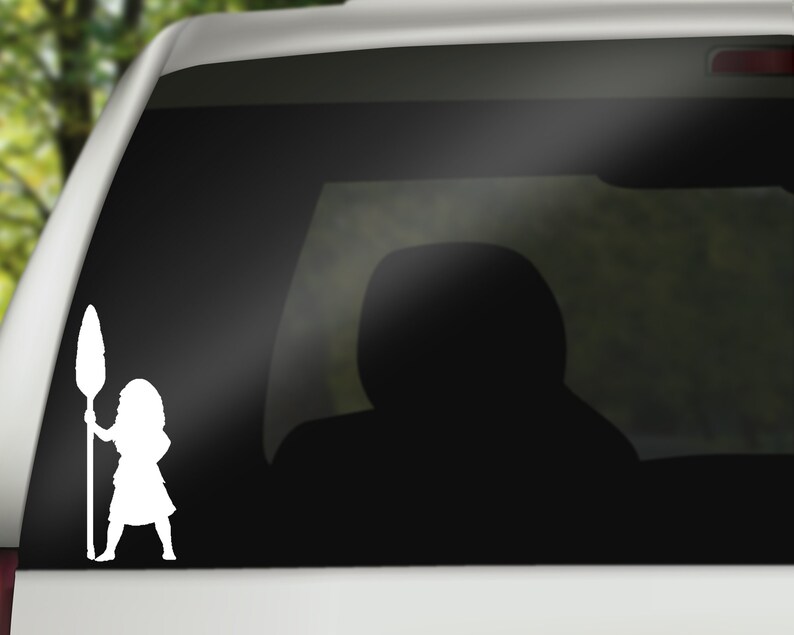Moana Decal Princess Decal Car Decal Wall Decal Laptop - Etsy