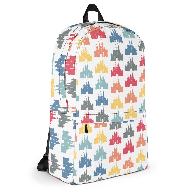 Castle Backpack Parkhopper Backpack Magic Kingdom Backpack Etsy