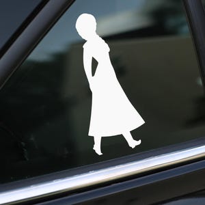 Anna Decal,  Frozen decal, Car Decal, wall decal, laptop stickers, Vinyl Decal, Stickers, Gifts, For Her, For Him