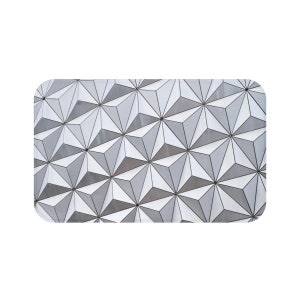Epcot Bath Mat, Spaceship Earth, Bath mat, Bathroom Decor, Gifts, Home Decor, Bathroom Rug, Housewarming, Theme Park